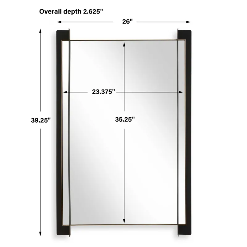 Cunene Industrial Wall Mirror