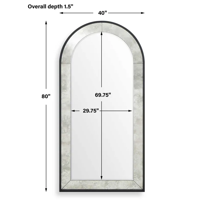 Marlowe Antique Arch Mirror