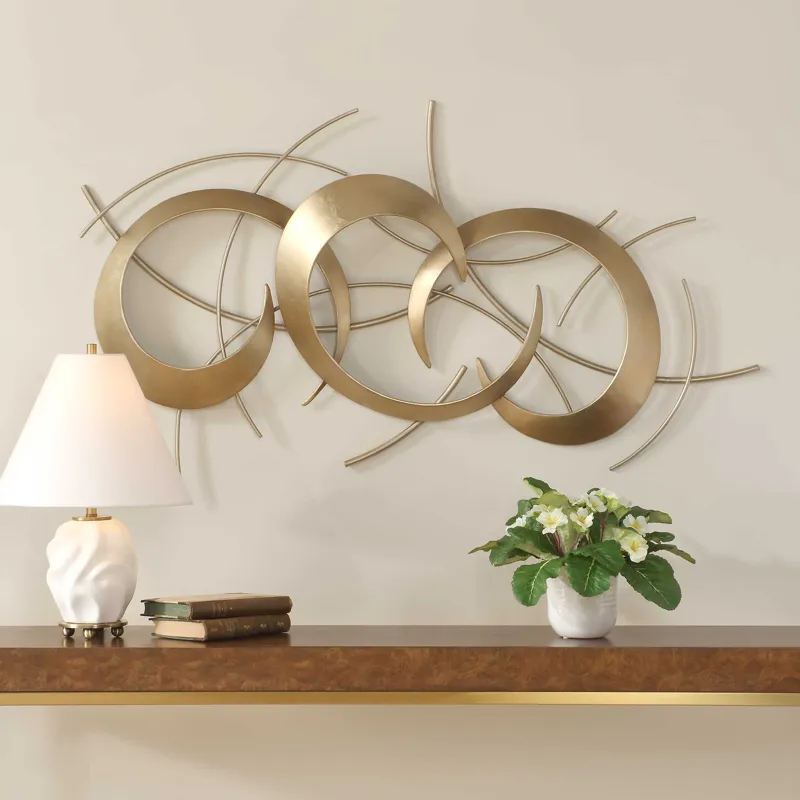 Motivate Gold Wall Art