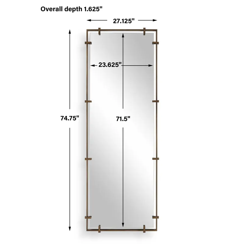 Hann Full Length Bronze Mirror