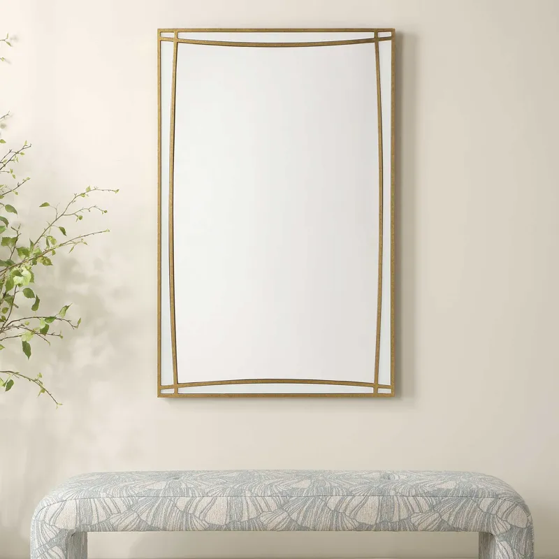 Florence Antique Gold Mirror