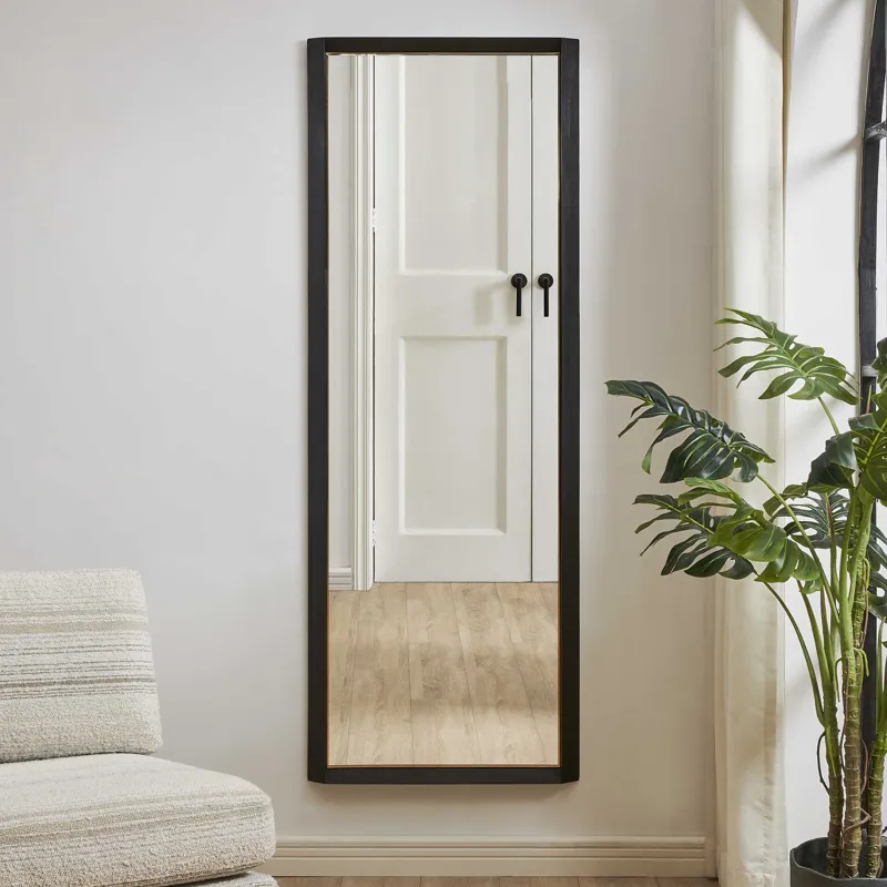 Stenton Tall Wooden Mirror