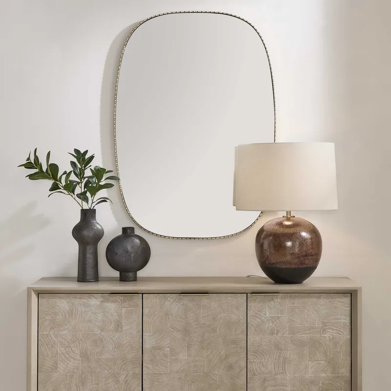 Nidia Antique Gold Mirror