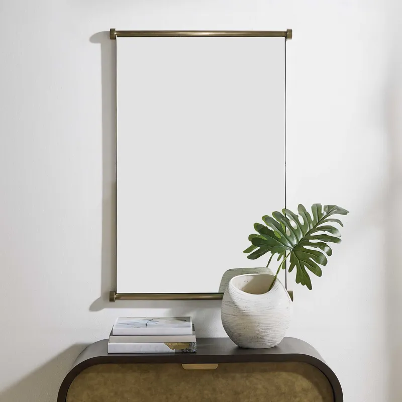 Scroll Rectangular Mirror