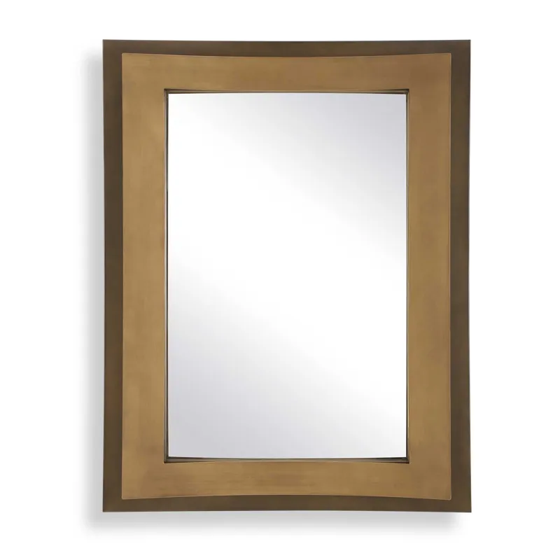 Around The Bend Golden Bronze Mirror