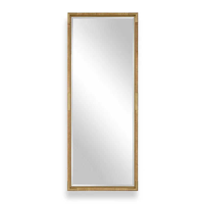 Kampar Full Length Rattan Tall Mirror