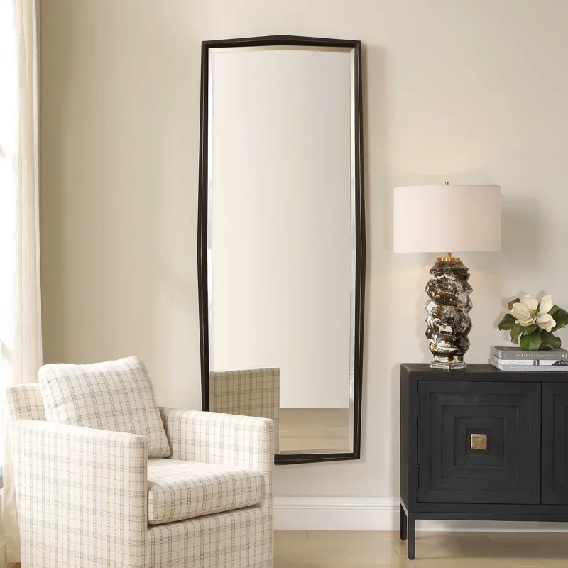 On Point Tall Bronze Mirror