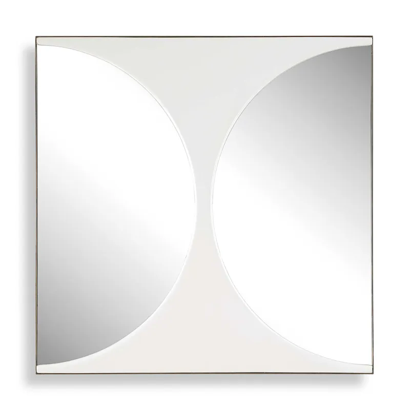New Moon Mirrored Wall Decor