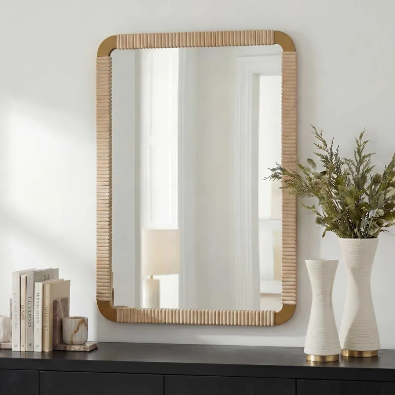 Heinrich Wood Mirror