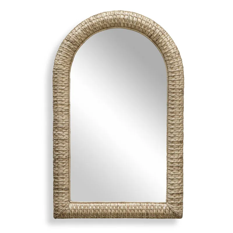 Twisted Seagrass Arch Mirror