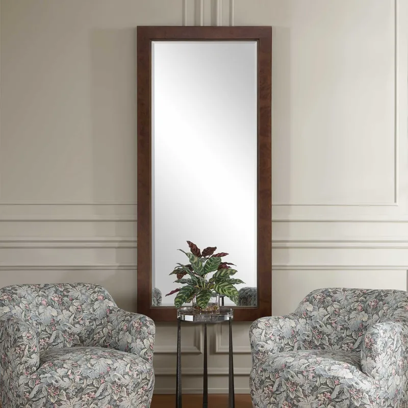 Durant Tall Wood Mirror