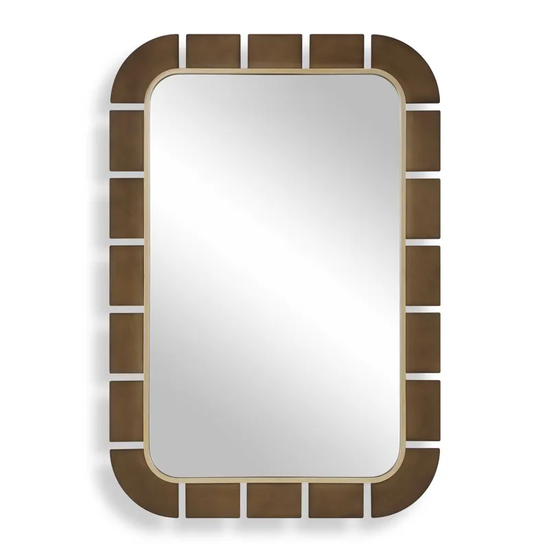 Segment Dark Bronze Mirror