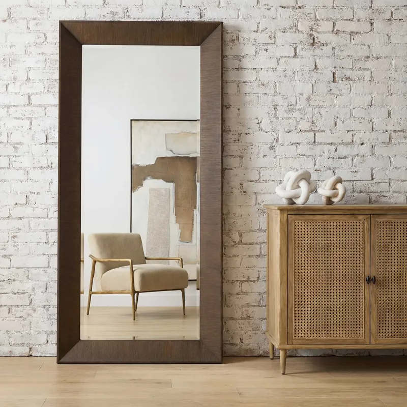 Pearce Tall Walnut Mirror