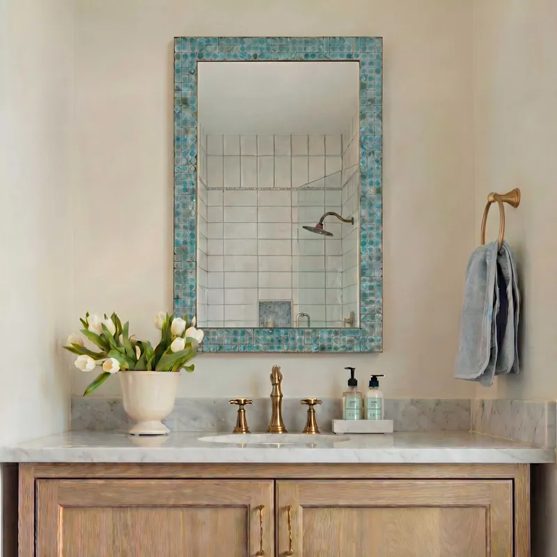 Coralie Tile Mirror
