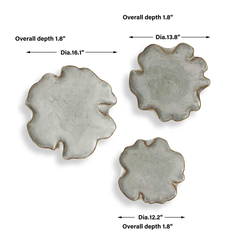 Selene Gray Wall Decor, S/3