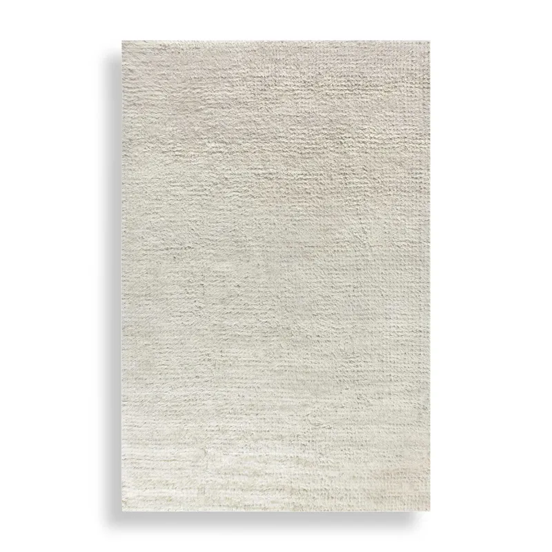 Clayhill Ivory White 9 X 12 Rug
