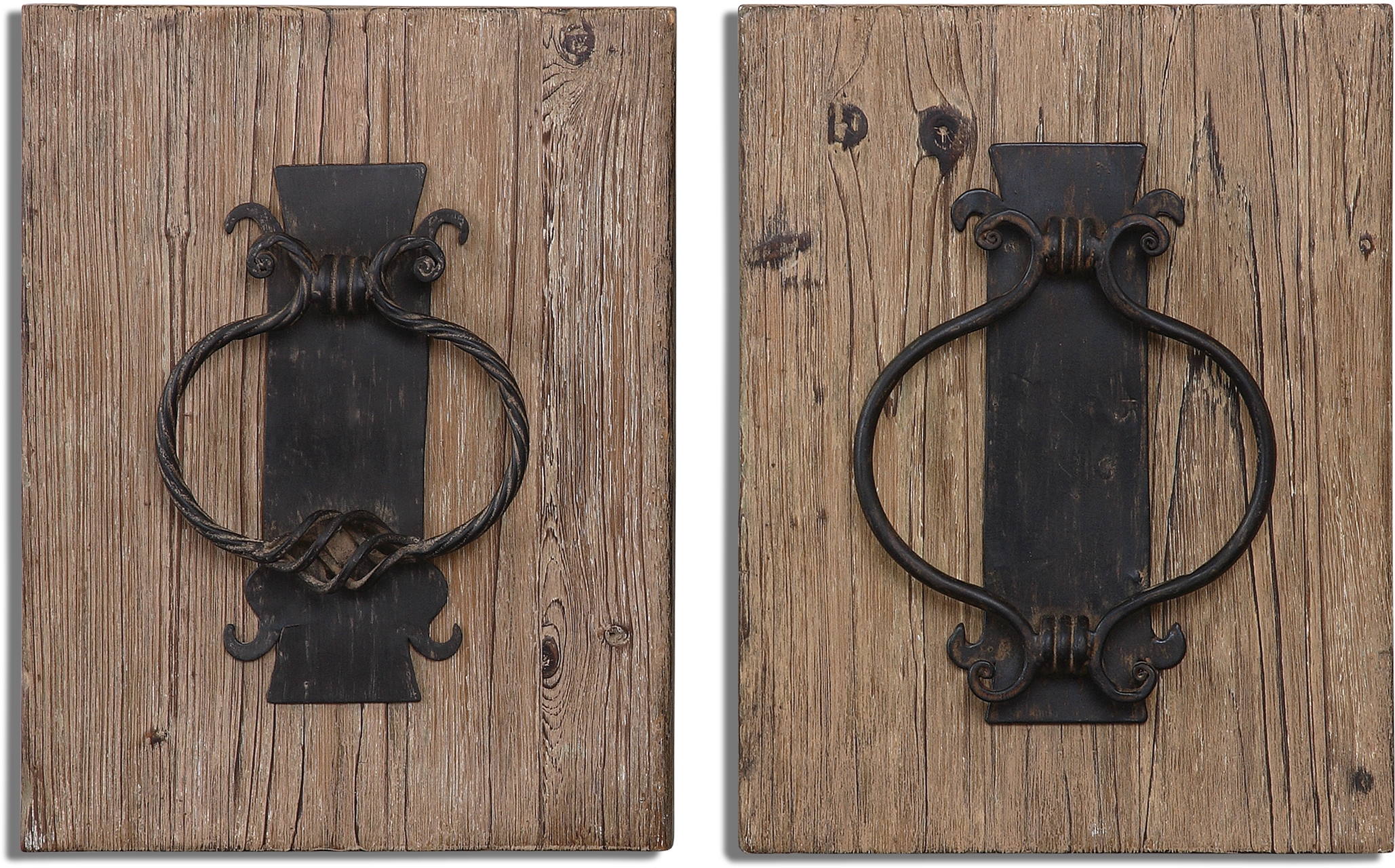 Rustic Door Knockers, S/2 by Uttermost NIS913846400 Gladhill