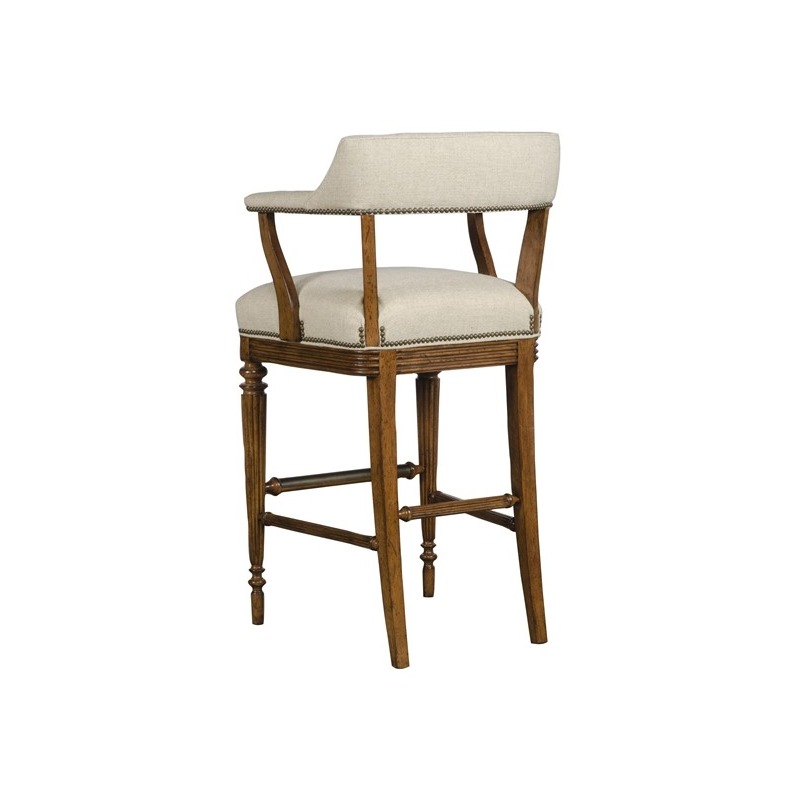 Captains Bar Stool V64BS by Vanguard Furniture at Gladhill Furniture