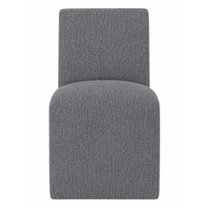 Choices - Upholstered Chairs Upholstered Side Chair Navy Tweed