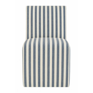 Choices - Upholstered Chairs Upholstered Side Chair Blue Stripe