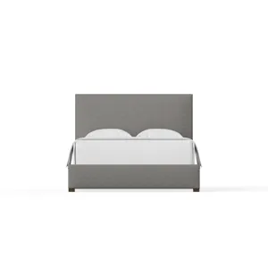 Choices Mocha Amelia Upholstered Headboard - King