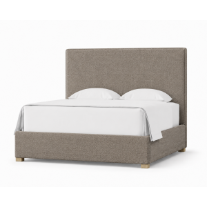 Choices Amelia Upholstered Bed Mocha - King