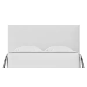 Choices Pure White Amelia Upholstered Headboard - Queen