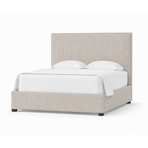 Choices Amelia Upholstered Bed Grey Stripe - Queen