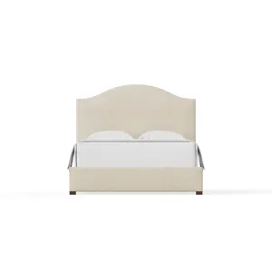 Choices Ivory Cream Emily Upholstered Headboard - Queen