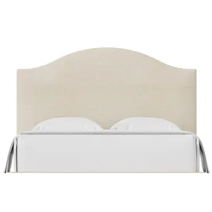 Choices Ivory Cream Emily Upholstered Headboard - Queen