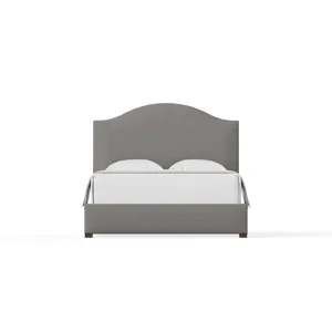 Choices Mocha Emily Upholstered Headboard - Queen