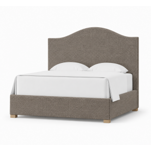 Choices Emily Upholstered Bed Mocha - King