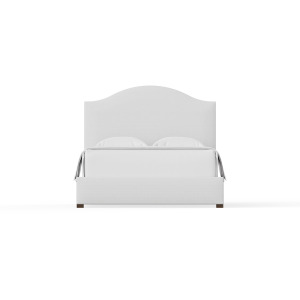 Choices Pure White Upholstered Footboard - Queen