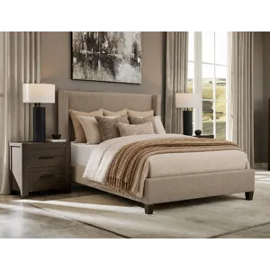 Upholstered Beds Driftwood Upholstered Shelter Bed - Queen