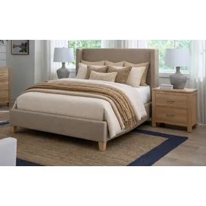Upholstered Beds Driftwood Upholstered Shelter Bed - Queen