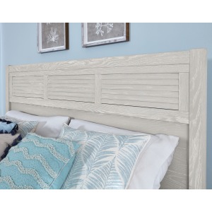 Passageways-Oyster Grey Louvered Hdbd 6/6