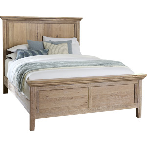 Fulling Mill-Bleached White Mantel Bed - Queen