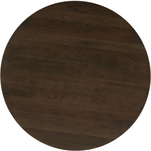 Crafted Cherry Dining-Dark Round Table Top 48" W 1" Top