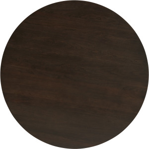 Crafted Cherry Dining-Dark Round Table Top 60" W 1" Top