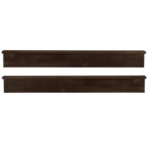 Crafted Cherry-Dark Ben's Terrace Rails - King