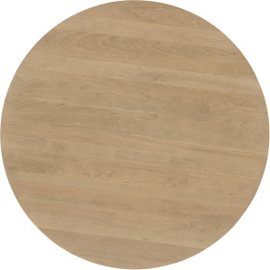 Crafted Cherry Dining-Bleached Round Table Top 48" W 1" Top
