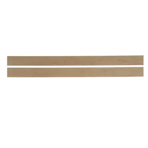 Crafted Cherry-Bleached Wood Rails - Queen