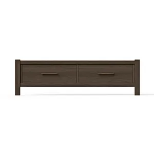 Pure Maple-Maple Syrup Storage Footboard - King