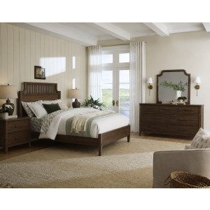 Pure Maple-Maple Syrup Garden Footboard - Queen