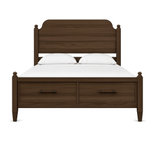 Pure Maple-Maple Syrup Poster Storage Bed - King
