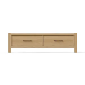 Pure Maple-Natural Maple Storage Footboard - Queen