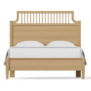 Pure Maple-Natural Maple Garden Footboard - Queen