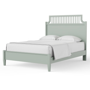 Pure Maple-Sage Garden Bed - Queen