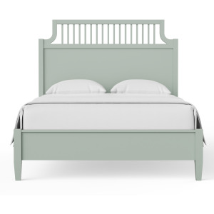 Pure Maple-Sage Wood Rails - Queen