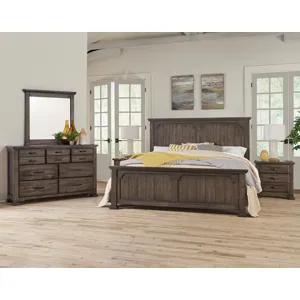 Joinery-Espresso Oak Night Stand 2 Drawer